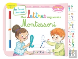 Bertrand.pt - Les Livres-Ardoises : Mes Lettres Rugueuses Montessori ; 3/6 Ans