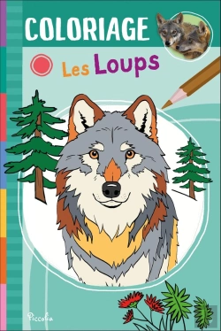 Bertrand.pt - Les Loups - Coloriage