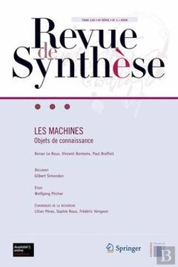 Bertrand.pt - Les Machines. Objets De Connaissance.