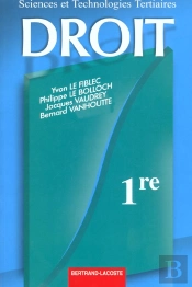 Les Manuels ; Droit 1e Stt