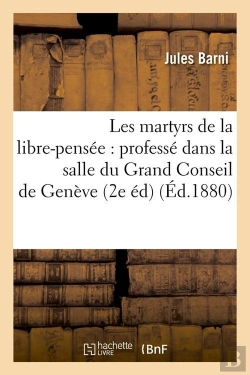 Bertrand.pt - Les Martyrs Libre Pensee 2e Edition Edition 1880