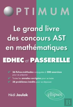 Bertrand.pt - Les Mathématiques Aux Concours ; Passerelle Edhec-Ast1