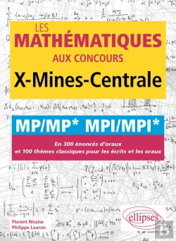 Bertrand.pt - Les Mathématiques Aux Concours X-Mines-Centrale - Mp/Mp* Mpi/Mpi*