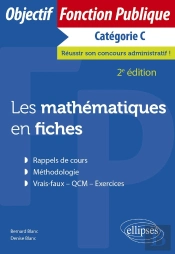 Les Mathématiques En Fiches : Catégorie C
