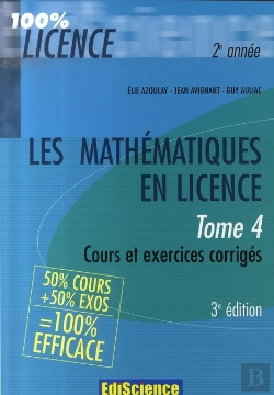 Bertrand.pt - Les Mathématiques En Licence T.4 (3e Édition)