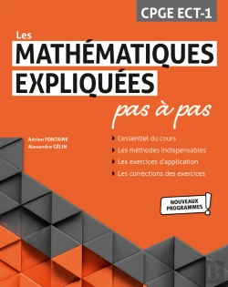Bertrand.pt - Les Mathématiques Expliquées Pas À Pas - Cpge Ect-1 - Programme 2021
