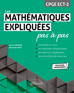 Bertrand.pt - Les Mathématiques Expliquées Pas À Pas - Cpge Ect-2 - Programme 2022