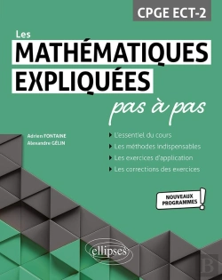 Bertrand.pt - Les Mathématiques Expliquées Pas À Pas : Cpge Ect-2 ; Programme 2022