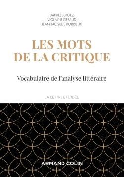 Bertrand.pt - Les Mots De La Critique ; Vocabulaire De L'Analyse Littéraire (4e Édition)