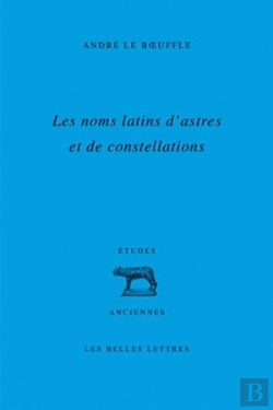 Bertrand.pt - Les Noms Latins D'Astres Et De Constellation