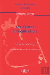 Les Normes D'Habilitation - Tome 60