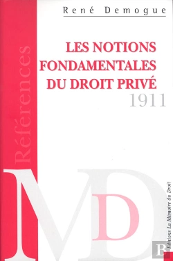 Bertrand.pt - Les Notions Fondamentales Du Droit Privé ; Essai Critique Pour Servir D'Introduction À L'Etude Des Obligations