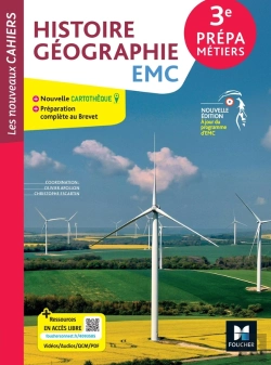 Bertrand.pt - Les Nouveaux Cahiers : Histoire-Géographie-Emc ; 3e Prépa Métiers ; Livre Élève (Édition 2026)