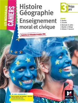 Bertrand.pt - Les Nouveaux Cahiers - Histoire-Geographie-Emc 3e Prepa-Pro - Ed. 2017 - Manuel Eleve