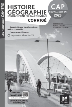 Bertrand.pt - Les Nouveaux Cahiers : Histoire-Géographie-Emc ; Cap ; Corrigé