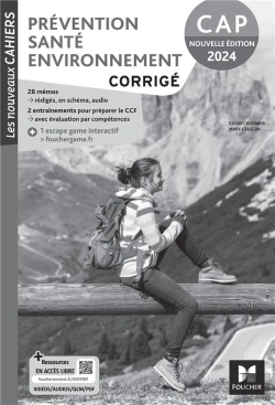 Bertrand.pt - Les Nouveaux Cahiers : Prévention Santé Environnement (Pse) ; Cap ; Corrigé