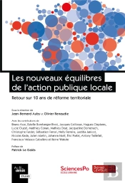 Les Nouveaux Équilibres De L'Action Publique Locale