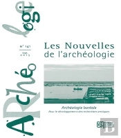 Les Nouvelles De L'Archeologie, N  141/Septembre 2015. Archeologie Bo Reale Pour Le Developpement De