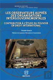 Les Observateurs Aupres Des Organisations Intergouvernementales