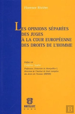 Bertrand.pt - Les Opinions Separees Des Juges A La Cour Europeenne Des Droits De L'Homme