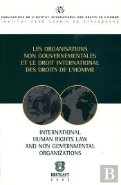 Les Organisations Non Gouvernementales Et Le Droit International Des Droits De L'Homme ; International Human Rights Law And Non Governmental Organisations