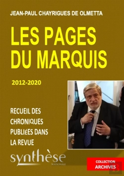 Bertrand.pt - Les Pages Du Marquis : 2012 - 2020 : Recueil Des Articles Publiés Dans La Revue Synthèse Nationale