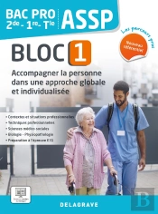 Les Parcours Pro : Assp - Bloc 1 : 2de, 1re, Tle Bac Pro Assp ; Pochette Élève (Édition 2023)