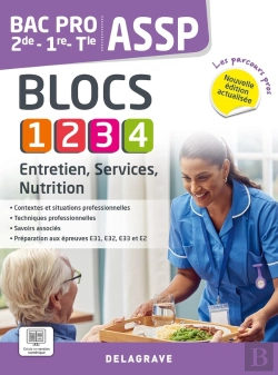 Bertrand.pt - Les Parcours Pro : Assp - Entretien, Services, Nutrition : 2de, 1re, Tle Bac Pro Assp ; Pochette Élève (Édition 2026)