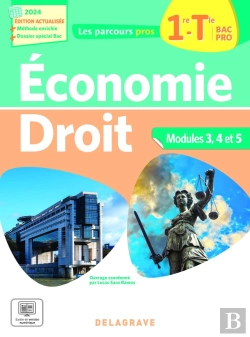 Bertrand.pt - Les Parcours Pro : Économie, Droit : 1re, Tle Bac Pro ; Pochette Élève (Édition 2024)