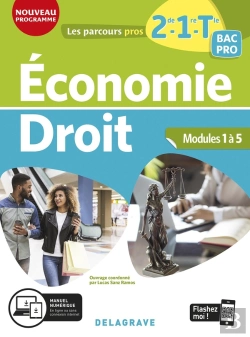Bertrand.pt - Les Parcours Pro ; Économie-Droit ; 2de, 1re Terminale Bac Pro ; Pochette Élève (Édition 2020)