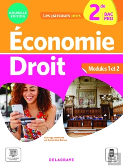 Bertrand.pt - Les Parcours Pro : Économie-Droit : 2de Bac Pro ; Pochette Élève (Édition 2021)