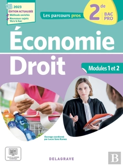 Bertrand.pt - Les Parcours Pro : Économie-Droit : 2de Bac Pro ; Pochette Élève (Édition 2023)