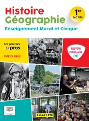 Les Parcours Pro : Les Parcours Pros Histoire Géographie Emc : 1re Bac Pro ; Pochette Élève (Édition 2025)