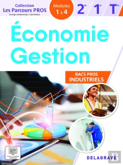 Bertrand.pt - Les Parcours Pros Économie-Gestion 2de, 1re, Tle Bacs Pros Industriels (2025) - Pochette Élève