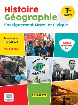 Bertrand.pt - Les Parcours Pros - Histoire Géographie Emc Tle Bac Pro (2026) - Pochette Élève