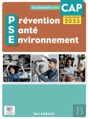 Les Parcours Pros Prévention Santé Environnement (Pse) Cap (2025) - Pochette Élève