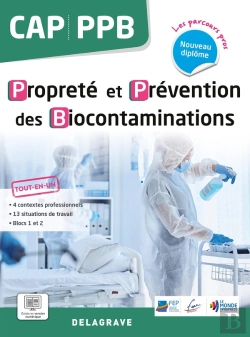 Bertrand.pt - Les Parcours Pros - Propreté Et Prévention Des Biocontaminations (Ppb) Cap (2026) - Pochette Élève