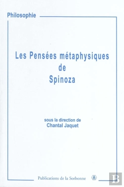 Bertrand.pt - Les Pensées Métaphysiques De Spinoza