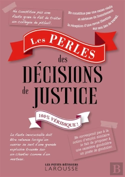 Bertrand.pt - Les Perles Des Décisions De Justice