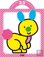 Les Petits Enfants Et Le Autocollants ; Le Petit Lapin
