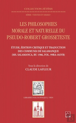 Bertrand.pt - Les Philosophies Morale Et Naturelle Du Pseudo-Robert Grosseteste