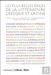 Les Plus Belles Pages De La Littérature Grecque Et Latine