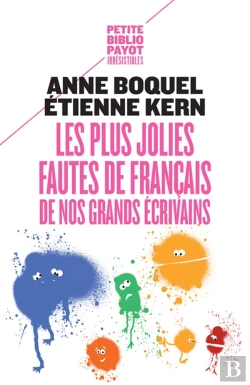 Bertrand.pt - Les Plus Jolies Fautes De Français De Nos Grands Écrivains