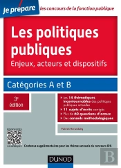Les Politiques Publiques - 3e Ed. - Categories A Et B - Concours Ira