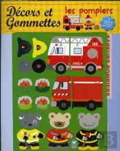 Les Pompiers ; Décors Et Gommette