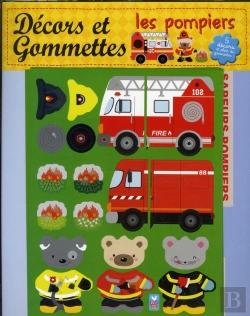 Bertrand.pt - Les Pompiers ; Décors Et Gommette