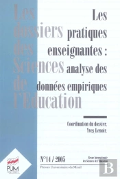 Les Pratiques Enseignantes : Analyse Des Donnees Empiriques