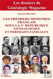 Les Premiers Ministres Français Sous La Ve République Généalogies Et Portraits Familiaux