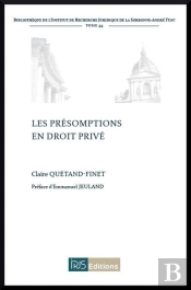 Les Presomptions En Droit Prive