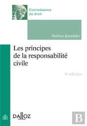 Les Principes De La Responsabilite Civile - 9<Sup>E</Sup> Edition
